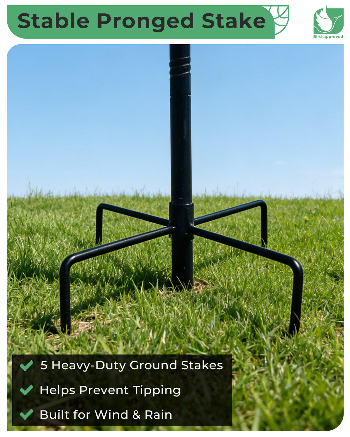Stake Bird Baths